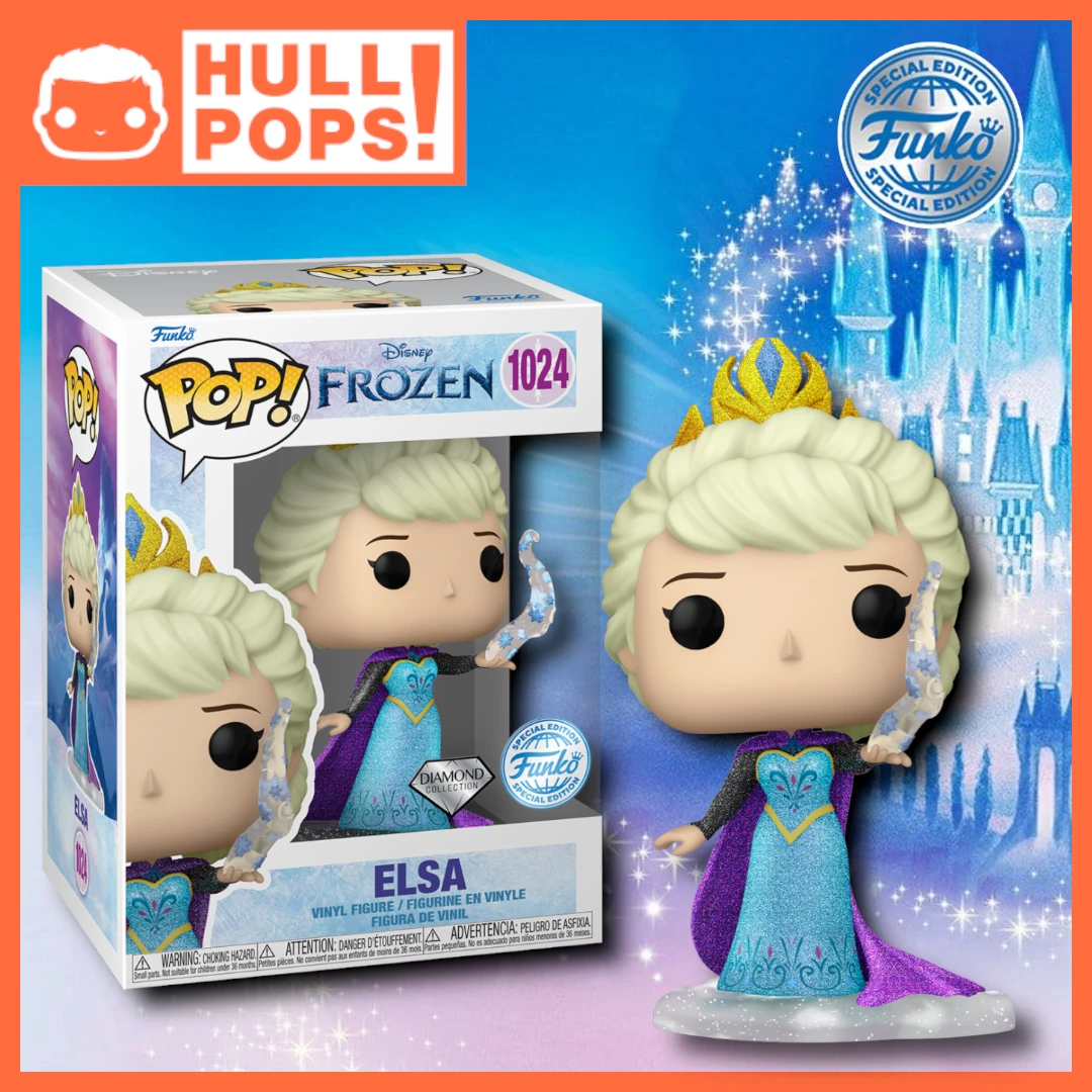 FUNKO #1024 - Disney Frozen - Elsa Diamond Glitter Exclusive 3 FUNKO #1024 - Disney Frozen - Elsa Diamond Glitter Exclusive