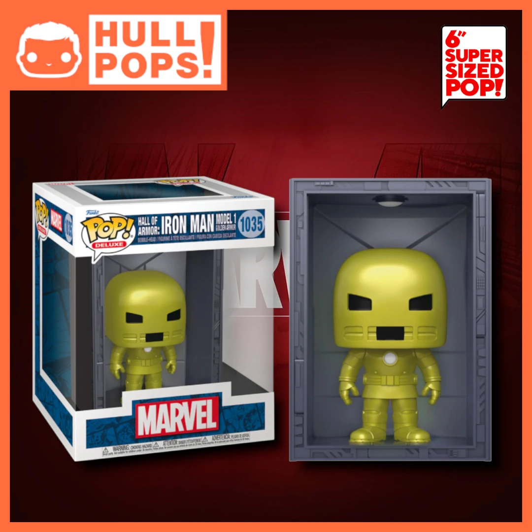 FUNKO #1035 - Marvel - Hall Of Armor: Iron Man Model 1 - Golden Armor 3 FUNKO #1035 - Marvel - Hall Of Armor: Iron Man Model 1 - Golden Armor