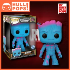 FUNKO #1242 - Marvel: GOTG3 - Groot Black Light 10" Exclusive