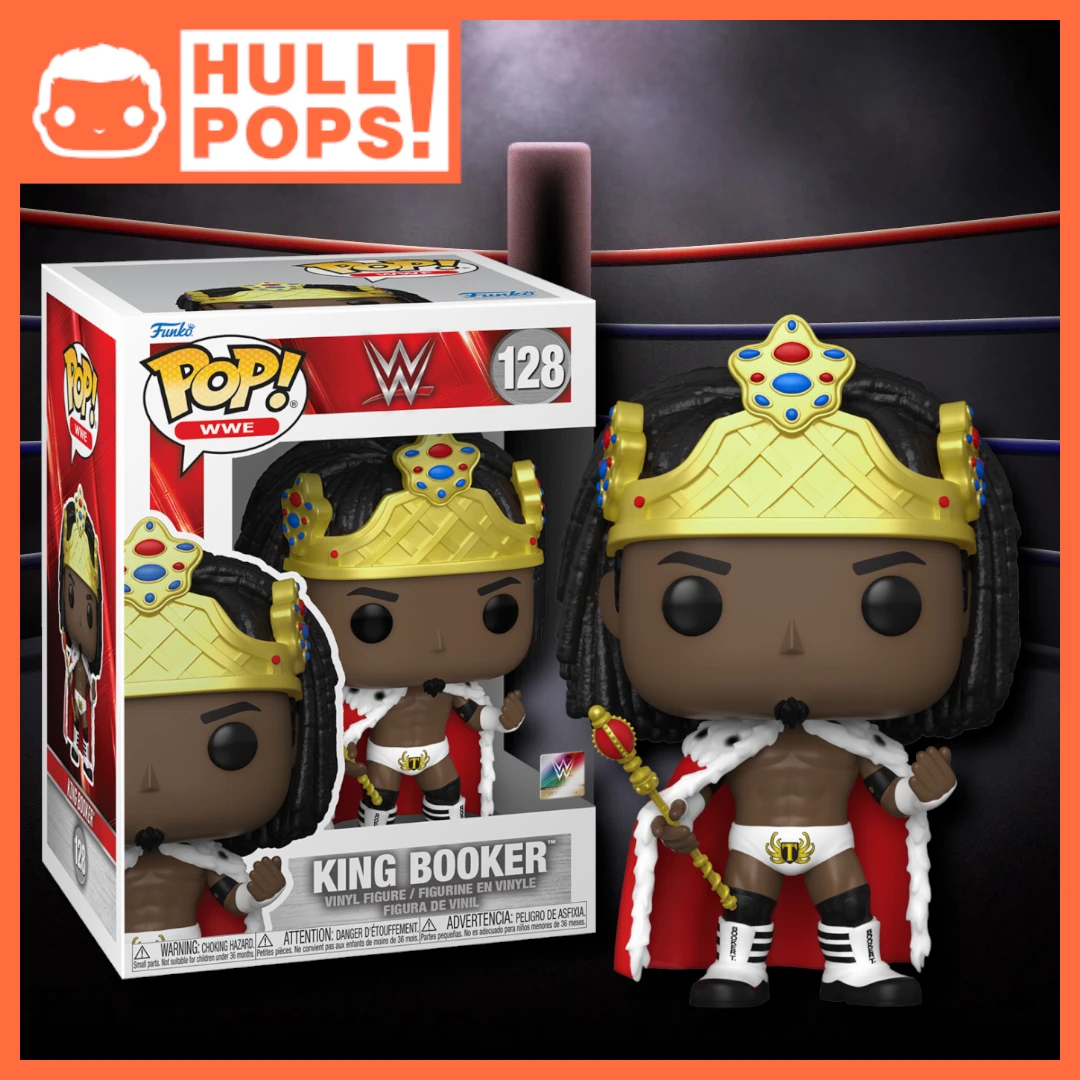 FUNKO #128 - WWE - King Booker 3 FUNKO #128 - WWE - King Booker