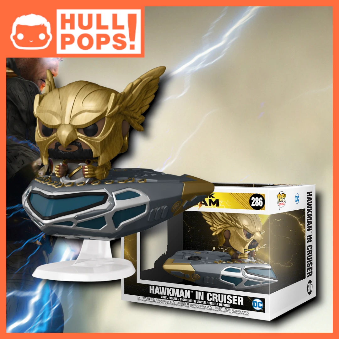 FUNKO #286 - Black Adam - Hawkman In Cruiser 3 FUNKO #286 - Black Adam - Hawkman In Cruiser