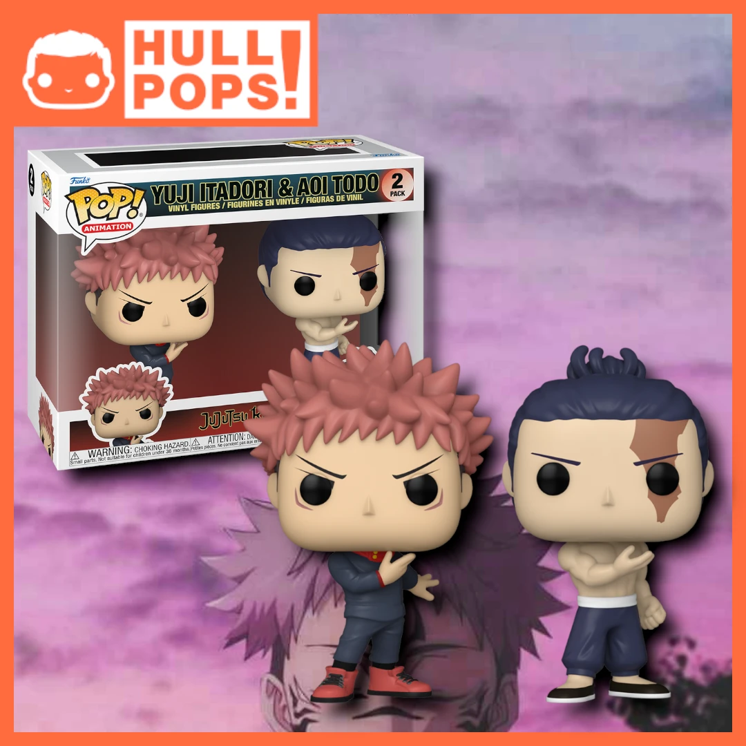 FUNKO 2 Pack - Jujutsu Kaisen - Yuji Itadori & Aoi Todo 3 FUNKO 2 Pack - Jujutsu Kaisen - Yuji Itadori & Aoi Todo