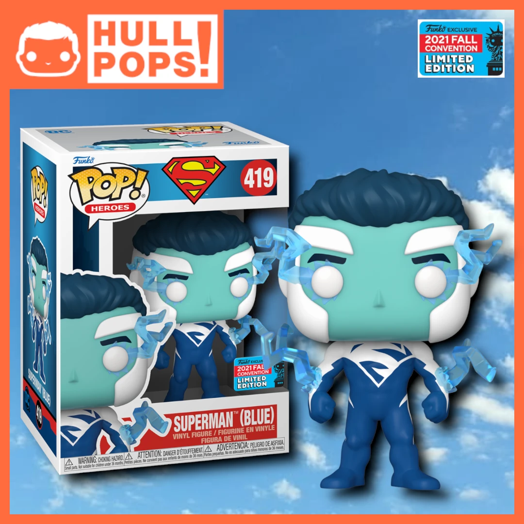 FUNKO #419 - DC Universe - Blue Superman NYCC Exclusive 3 FUNKO #419 - DC Universe - Blue Superman NYCC Exclusive