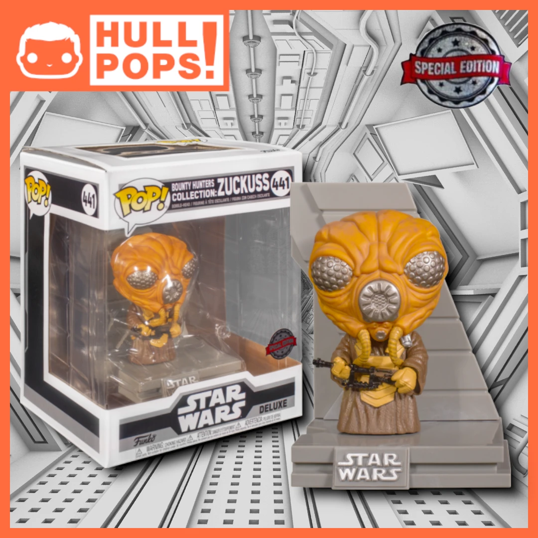 FUNKO #441 - Star Wars - Bounty Hunter Collection: Zuckuss Exclusive 3 FUNKO #441 - Star Wars - Bounty Hunter Collection: Zuckuss Exclusive