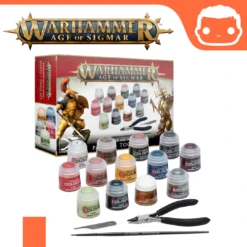 Warhammer Age Of Sigmar: Paint + Tools Set