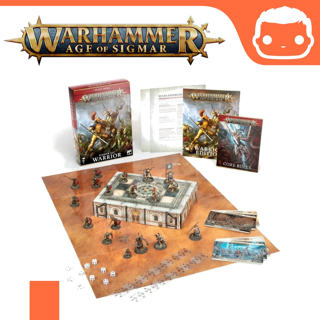 Warhammer Age Of Sigmar Warrior Starter Set 3 Warhammer Age Of Sigmar Warrior Starter Set
