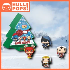 FUNKO Pocket POP: DC Holiday-Tree Holiday Box 4PC