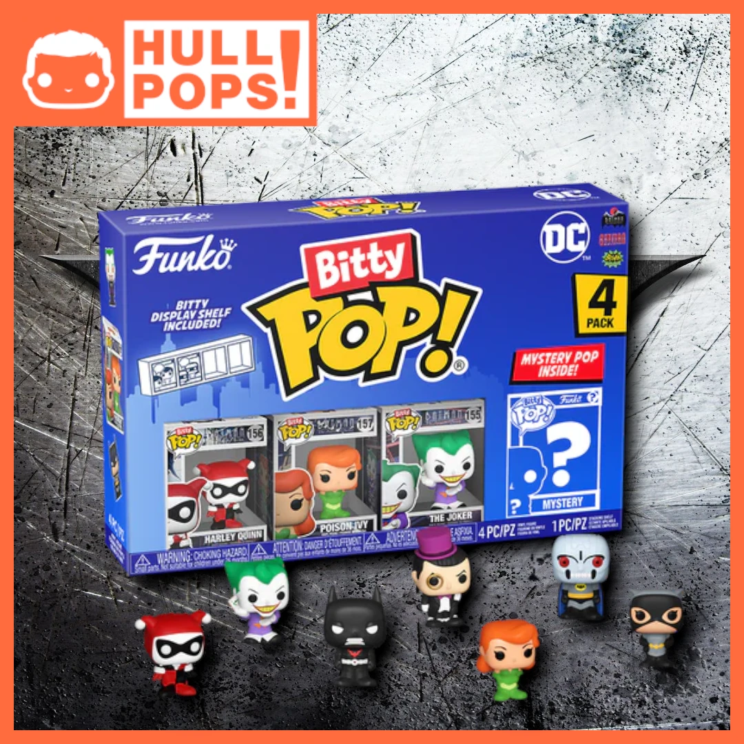 FUNKO Bitty Pop! - DC Batman - 4-Pack - Series 3 3 FUNKO Bitty Pop! - DC Batman - 4-Pack - Series 3