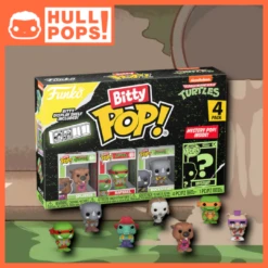 FUNKO Bitty Pop! - TMNT - 4-Pack - Series 3