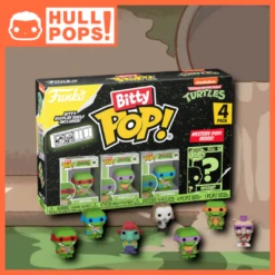 FUNKO Bitty Pop! - TMNT - 4-Pack - Series 4