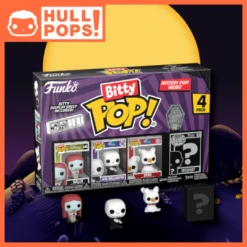 FUNKO Bitty Pop! - Nightmare Before Christmas - 4-Pack - Series 3