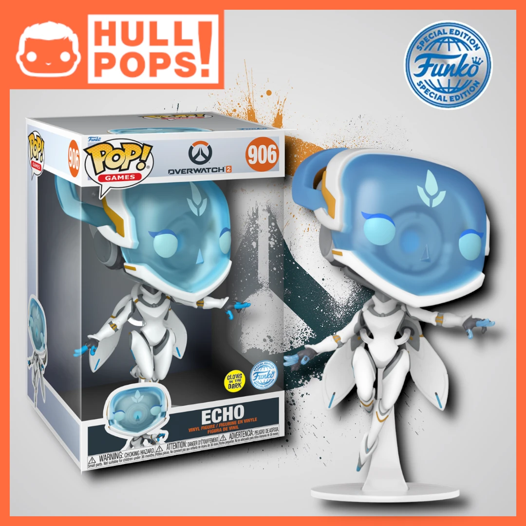 FUNKO #906 - Overwatch 2 - Echo 10" GITD Exclusive 3 FUNKO #906 - Overwatch 2 - Echo 10" GITD Exclusive