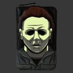 LOUNGEFLY Halloween Michael Myers Zip Around Wallet [Pre-Order] -Toys Specialty Store COMWA0001 LFCIHALLOWEENMICHAELMYERSZIPAROUNDWALLET3417GLOW