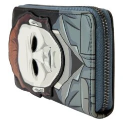 LOUNGEFLY Halloween Michael Myers Zip Around Wallet [Pre-Order] -Toys Specialty Store COMWA0001 LFCIHALLOWEENMICHAELMYERSZIPAROUNDWALLET3418SIDE
