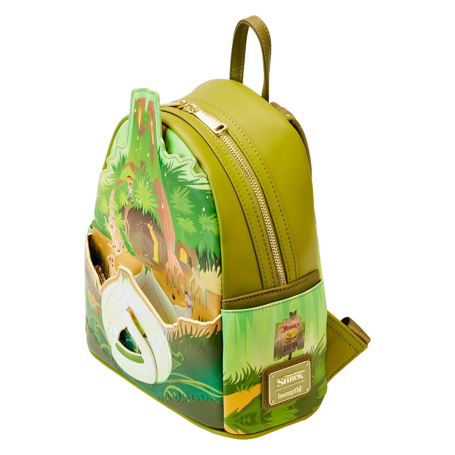 LOUNGEFLY Dreamworks Shrek Happily Ever After Mini Backpack 7 LOUNGEFLY Dreamworks Shrek Happily Ever After Mini Backpack - Image 5