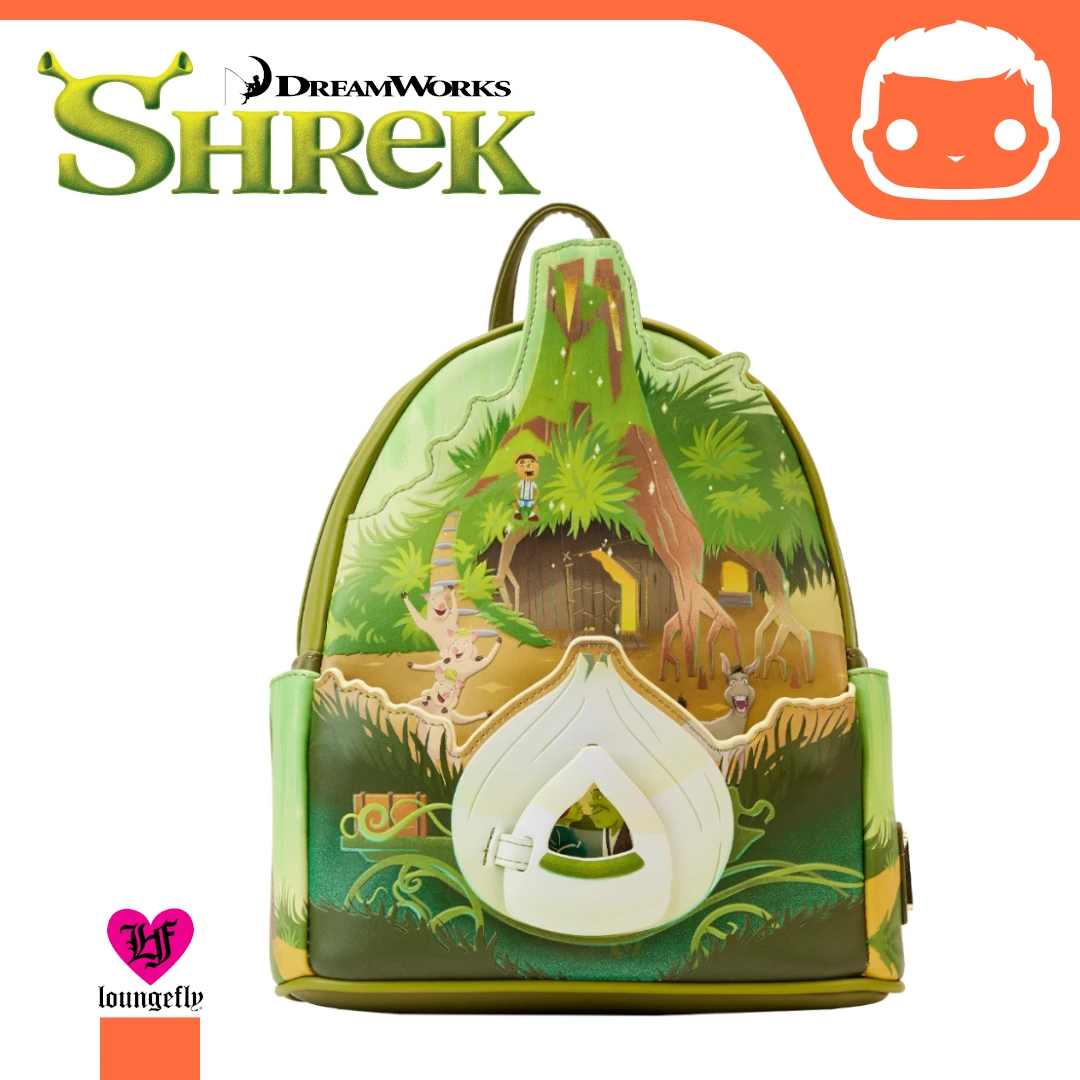 LOUNGEFLY Dreamworks Shrek Happily Ever After Mini Backpack 3 LOUNGEFLY Dreamworks Shrek Happily Ever After Mini Backpack