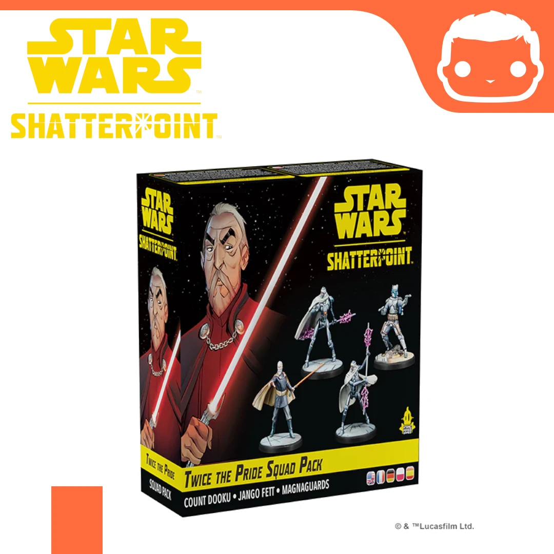Atomic Mass Games Star Wars: Shatterpoint - Twice The Pride (Count Dooku Squad Pack) 3 Atomic Mass Games Star Wars: Shatterpoint - Twice The Pride (Count Dooku Squad Pack)