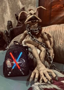 Hull Pops Exclusive Loungefly Star Wars Darth Vader And Obi-Wan Light Up Lightsaber Mini Backpack -Toys Specialty Store IMG 9080