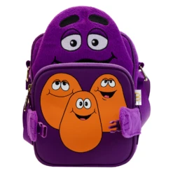 LOUNGEFLY McDonalds Grimace Cosplay Crossbuddies Bag -Toys Specialty Store MCDTB0001 4