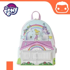 LOUNGEFLY My Little Pony 40th Anniversary Stable Mini Backpack