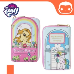 LOUNGEFLY My Little Pony 40th Anniversary Pretty Parlor Zip Around Wallet