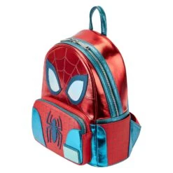 LOUNGEFLY Marvel Spider-Man Shine Cosplay Mini Backpack -Toys Specialty Store MVBK0284 LFMARVELSHINESPIDERMANCOSPLAYMINIBACKPACK1011QUARTER