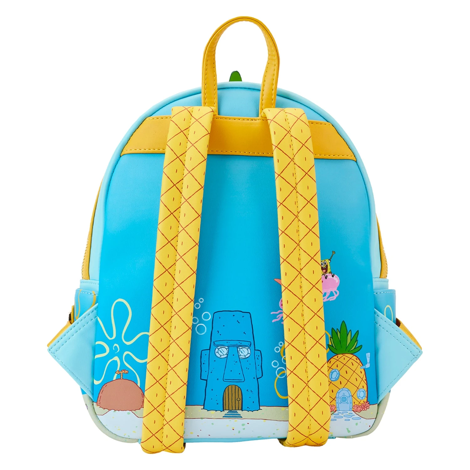 LOUNGEFLY Nickelodeon Spongebob Squarepants Pineapple House Mini Backpack 9 LOUNGEFLY Nickelodeon Spongebob Squarepants Pineapple House Mini Backpack - Image 7