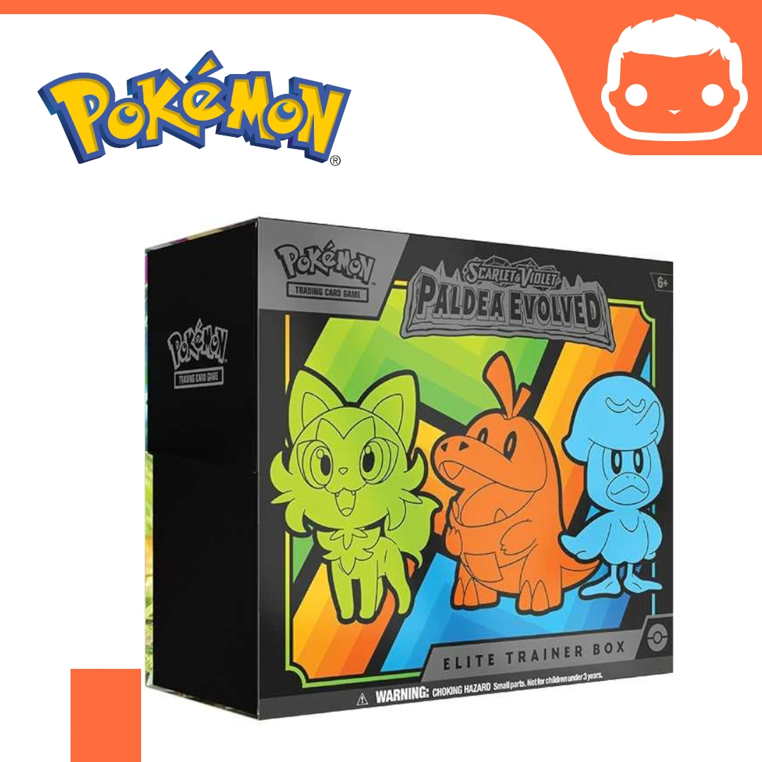 POKEMON Pokémon TCG: Scarlet & Violet 2 Paldea Evolved Elite Trainer Box 3 POKEMON Pokémon TCG: Scarlet & Violet 2 Paldea Evolved Elite Trainer Box