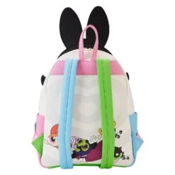 LOUNGEFLY Cartoon Network Power Puff Girls Triple Pocket Mini Backpack -Toys Specialty Store PPGBK0001 LFCNPOWERPUFFGIRLSTRIPLEPOCKETBACKPACK0293BACK
