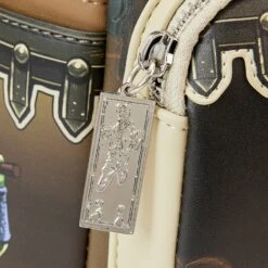 LOUNGEFLY Star Wars Return Of The Jedi 40th Anniversary Jabbas Palace Mini Backpack -Toys Specialty Store STBK0386 LFSTARWARSRETURNOFTHEJEDI40THANNIVERSARYJABBASPALACE0371ZIPPER