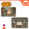 LOUNGEFLY Star Wars Return Of The Jedi 40th Anniversary Jabbas Palace Zip Around Wallet 2 LOUNGEFLY Star Wars Return Of The Jedi 40th Anniversary Jabbas Palace Zip Around Wallet -Toys Specialty Store STWA0239