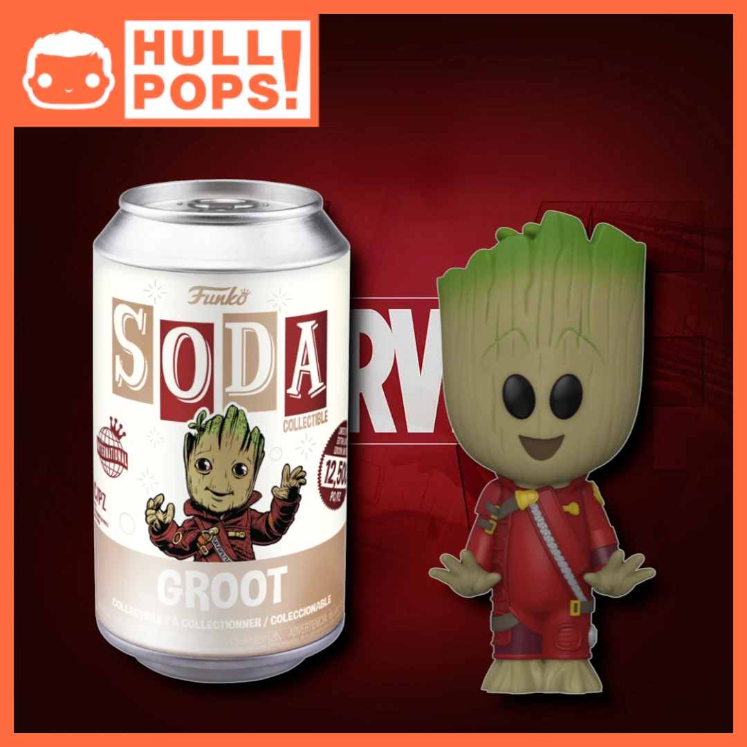 FUNKO Pop! Soda - Marvel - Little Groot 3 FUNKO Pop! Soda - Marvel - Little Groot