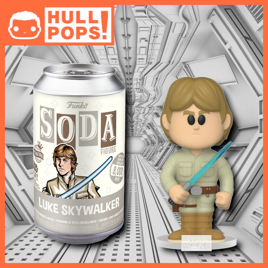 FUNKO Pop! Soda - Star Wars - Luke Skywalker 3 FUNKO Pop! Soda - Star Wars - Luke Skywalker