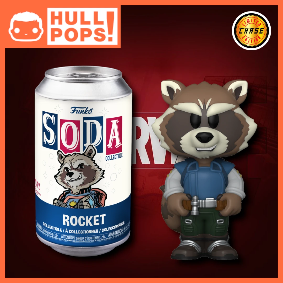 FUNKO Pop! Soda - Marvel - GOTG3 - Rocket 4 FUNKO Pop! Soda - Marvel - GOTG3 - Rocket - Image 2
