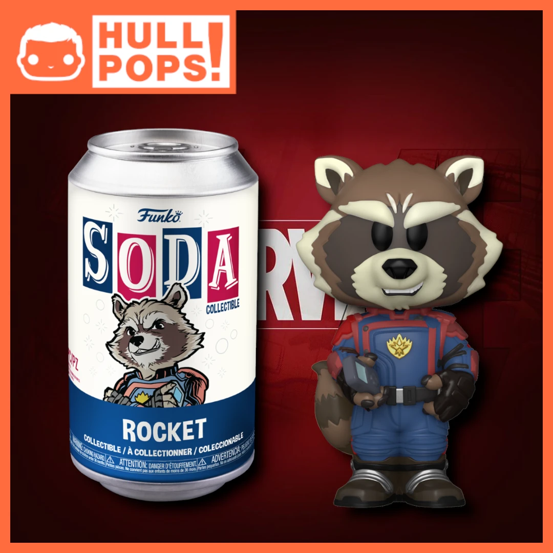 FUNKO Pop! Soda - Marvel - GOTG3 - Rocket 3 FUNKO Pop! Soda - Marvel - GOTG3 - Rocket