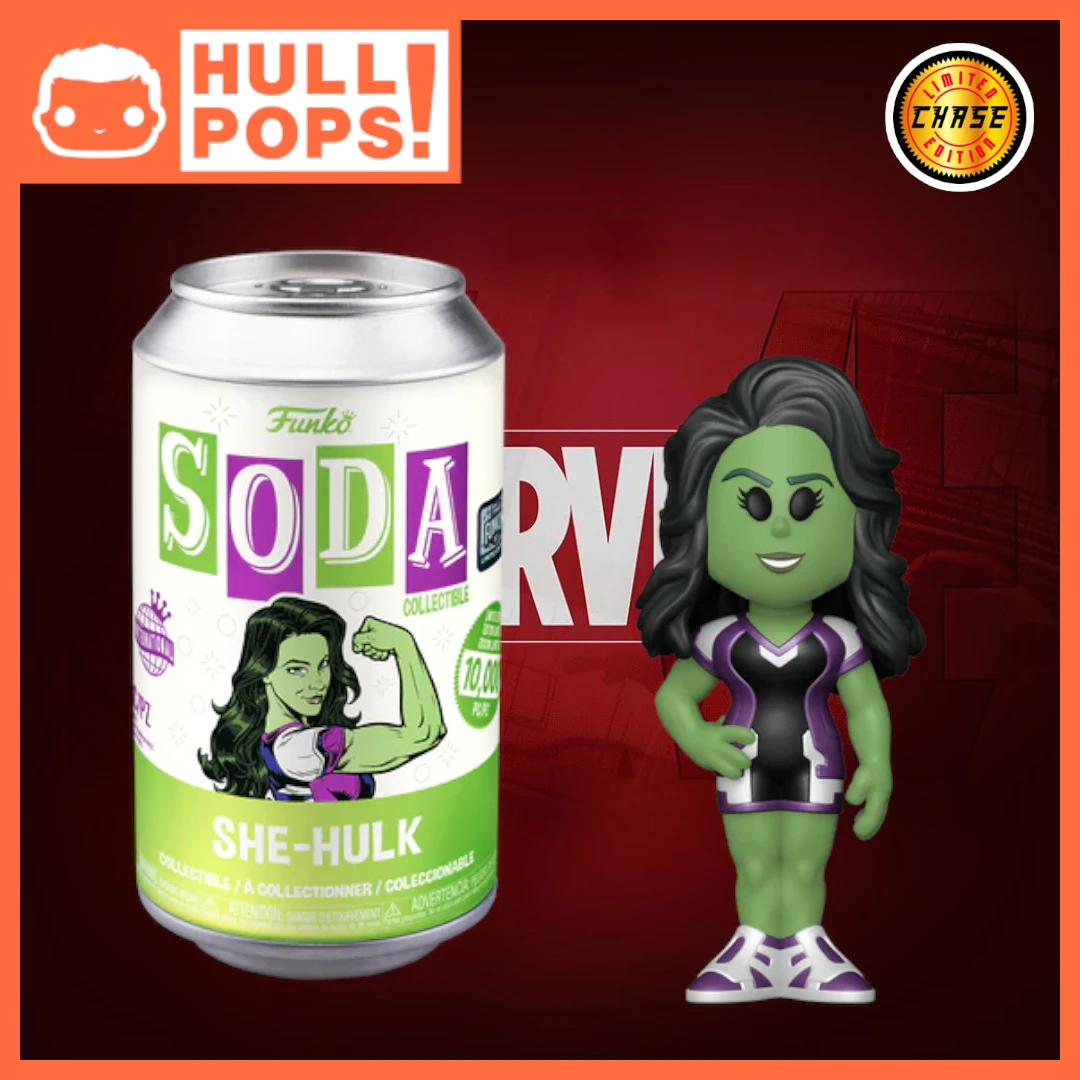 FUNKO Pop! Soda - Marvel - She-Hulk Exclusive 4 FUNKO Pop! Soda - Marvel - She-Hulk Exclusive - Image 2