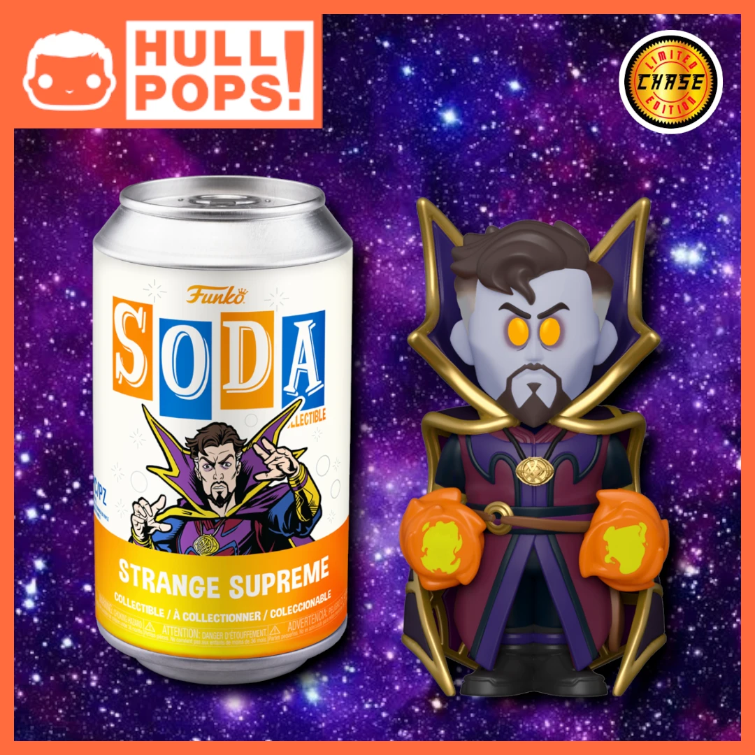 FUNKO Pop! Soda - Marvel - What If? - Strange Supreme 4 FUNKO Pop! Soda - Marvel - What If? - Strange Supreme - Image 2