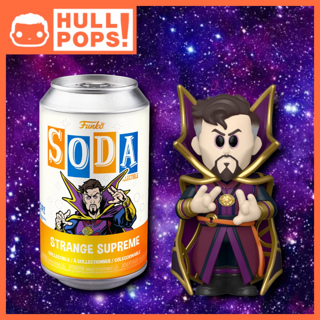 FUNKO Pop! Soda - Marvel - What If? - Strange Supreme 3 FUNKO Pop! Soda - Marvel - What If? - Strange Supreme