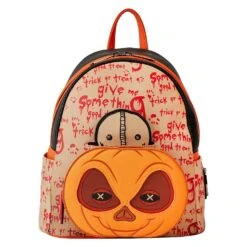 LOUNGEFLY Trick R Treat Pumpkin Cosplay Mini Backpack [Pre-Order] -Toys Specialty Store TRTBK0008 LFLEGENDARYPICTURESTRICKRTREATPUMPKINCOSPLAY3324MOVEMENT