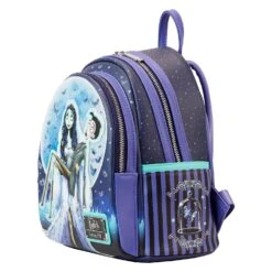 LOUNGEFLY Corpse Bride Moon Mini Backpack [Pre-Order] -Toys Specialty Store WBBK0017 LFWBCORPSEBRIDEMOONMINIBACKPACK2737SIDE
