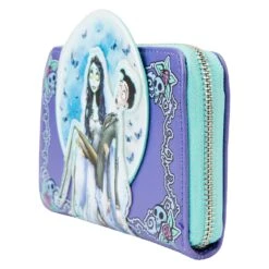 LOUNGEFLY Corpse Bride Moon Zip Around Wallet [Pre-Order] -Toys Specialty Store WBWA0009 LFWBCORPSEBRIDEMOONZIPAROUNDWALLET2756SIDE