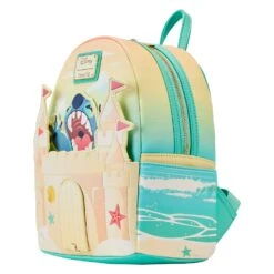 LOUNGEFLY Disney Stitch Sandcastle Beach Surprise Mini Backpack -Toys Specialty Store WDBK3125 LFSTITCHSANDCASTLEBEACHSURPRISEMINIBACKPACK0803SIDE