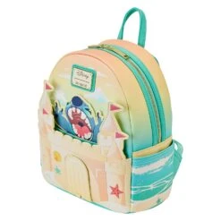 LOUNGEFLY Disney Stitch Sandcastle Beach Surprise Mini Backpack -Toys Specialty Store WDBK3125 LFSTITCHSANDCASTLEBEACHSURPRISEMINIBACKPACK0804QUARTER