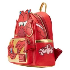 LOUNGEFLY Disney Mulan 25th Anniversary Mushu Glitter Cosplay Mini Backpack 12 LOUNGEFLY Disney Mulan 25th Anniversary Mushu Glitter Cosplay Mini Backpack -Toys Specialty Store WDBK3159 LFDISNEYMULAN25THANNIVERSARYMUSHUGLITTERCOSPLAYMINIBACKPACK0843SIDE