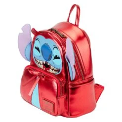 LOUNGEFLY Devil Stitch Cosplay Mini Backpack [Pre-Order] -Toys Specialty Store WDBK3261 LFDISNEYSTITCHDEVILCOSPLAYMINIBACKPACK2713QUARTER