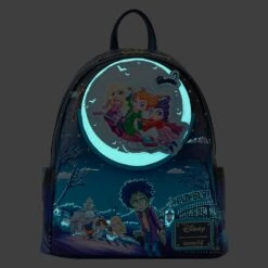 LOUNGEFLY Hocus Pocus Poster Mini Backpack [Pre-Order] -Toys Specialty Store WDBK3281 LFDISNEYHOCUSPOCUSPOSTERMINIBACKPACK2449GLOW