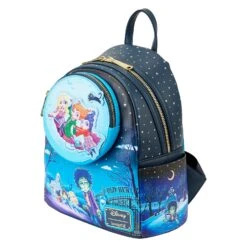 LOUNGEFLY Hocus Pocus Poster Mini Backpack [Pre-Order] -Toys Specialty Store WDBK3281 LFDISNEYHOCUSPOCUSPOSTERMINIBACKPACK2452QUARTER