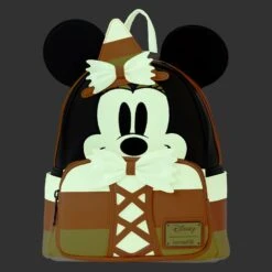 LOUNGEFLY Candy Corn Minnie Cosplay Mini Backpack [Pre-Order] -Toys Specialty Store WDBK3284 LFDISNEYCANDYCORNMINNIECOSPLAYMINIBACKPACK3095GLOW