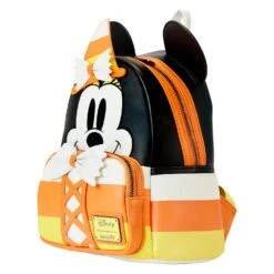 LOUNGEFLY Candy Corn Minnie Cosplay Mini Backpack [Pre-Order] -Toys Specialty Store WDBK3284 LFDISNEYCANDYCORNMINNIECOSPLAYMINIBACKPACK3096SIDE
