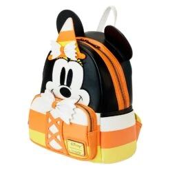 LOUNGEFLY Candy Corn Minnie Cosplay Mini Backpack [Pre-Order] -Toys Specialty Store WDBK3284 LFDISNEYCANDYCORNMINNIECOSPLAYMINIBACKPACK3097QUARTER